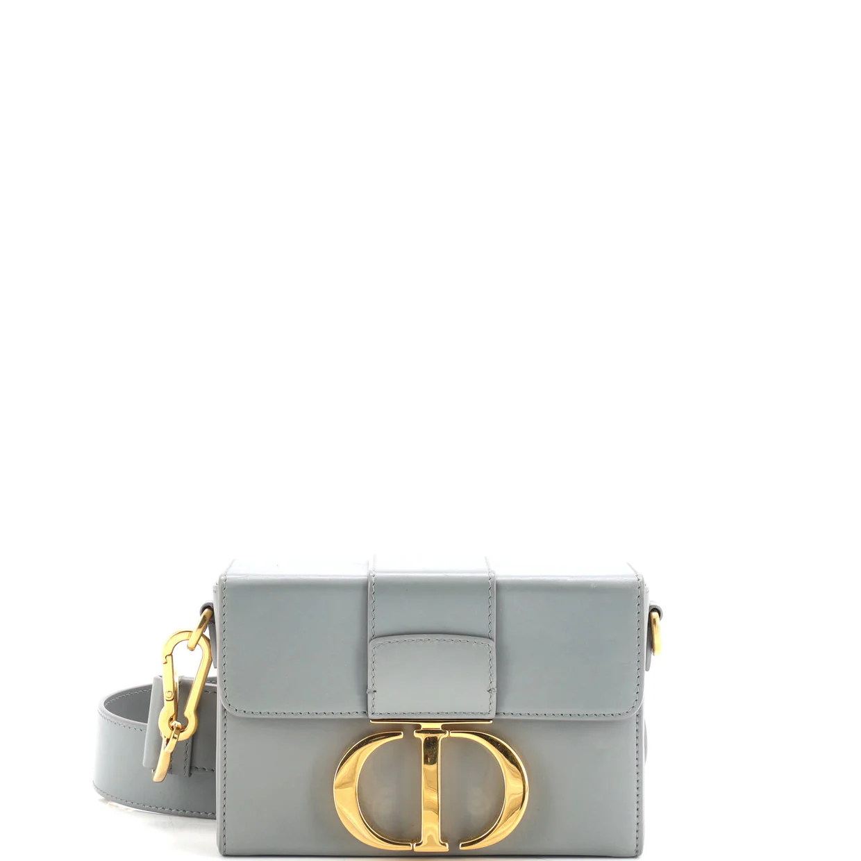 30 Montaigne Box Bag Leather - Deep Luxury