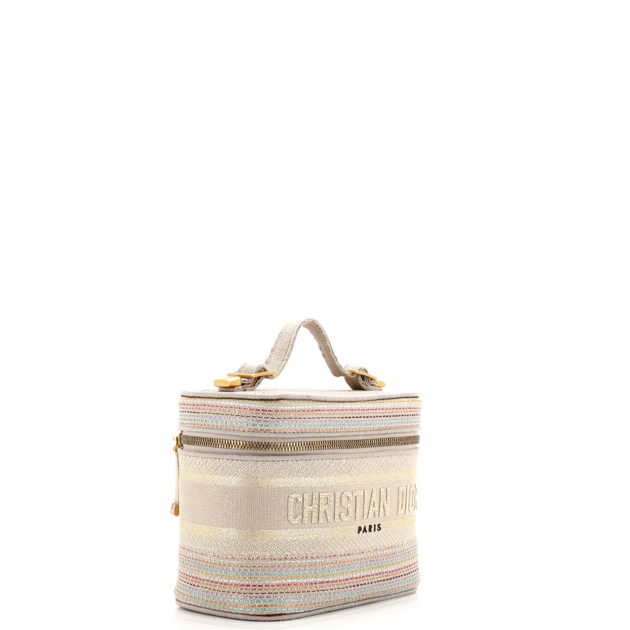 DiorTravel Vanity Case Cannage Embroidered Canvas - Deep Luxury