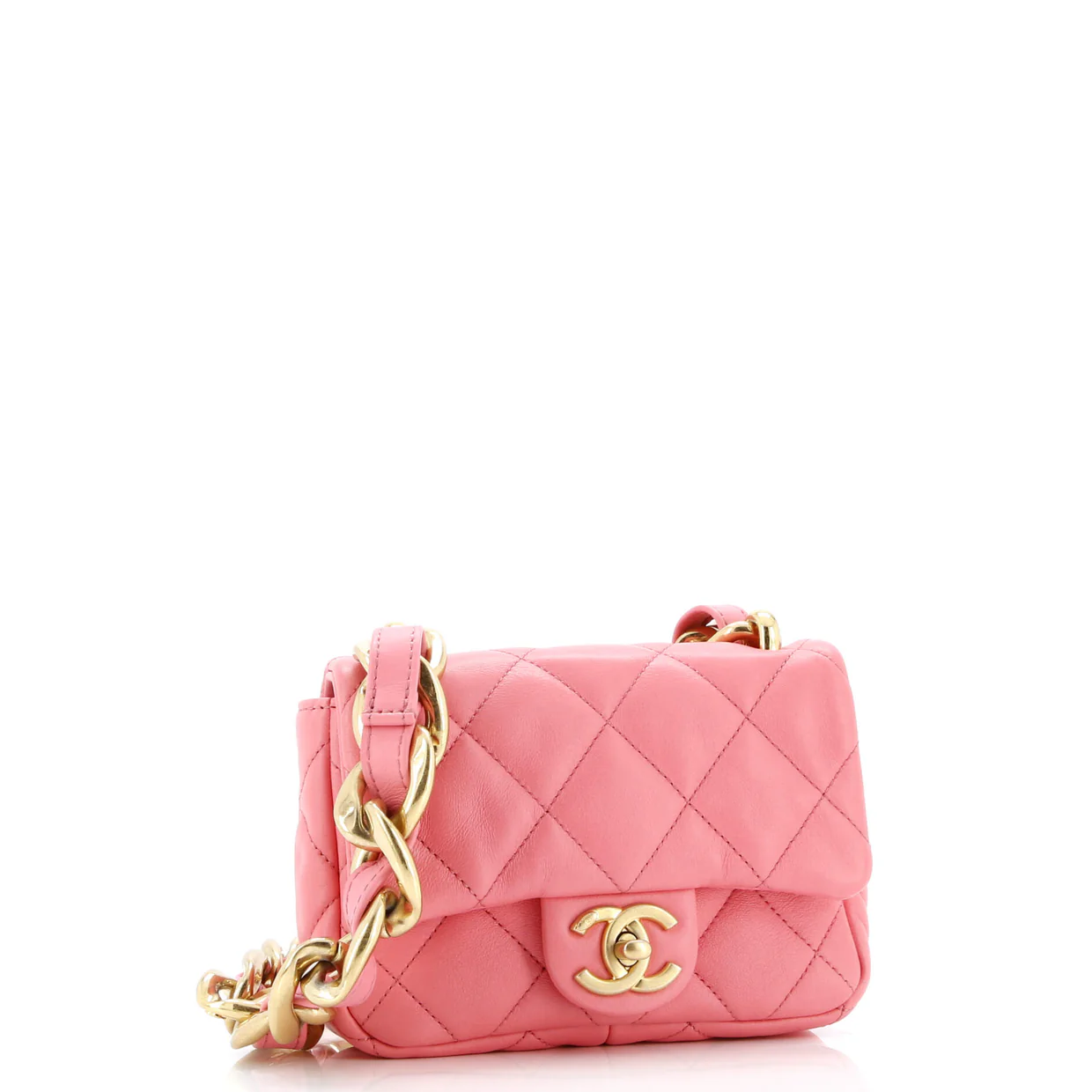 Funky Town Flap Bag Quilted Lambskin Mini - Deep Luxury