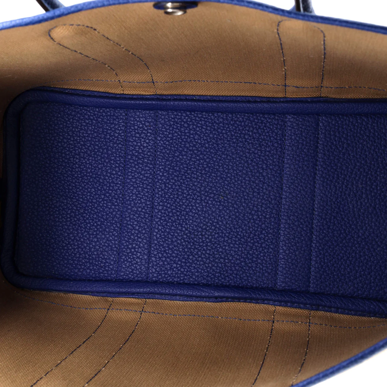 Garden Party Tote Toile and Leather 30 - Deep Luxury