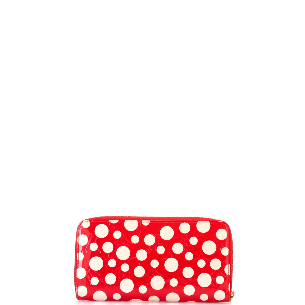 Zippy Wallet Kusama Infinity Dots Monogram Vernis - Deep Luxury