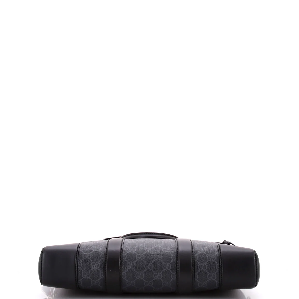 Convertible Zip Around Briefcase GG Coated Canvas Medium - Deep Luxury