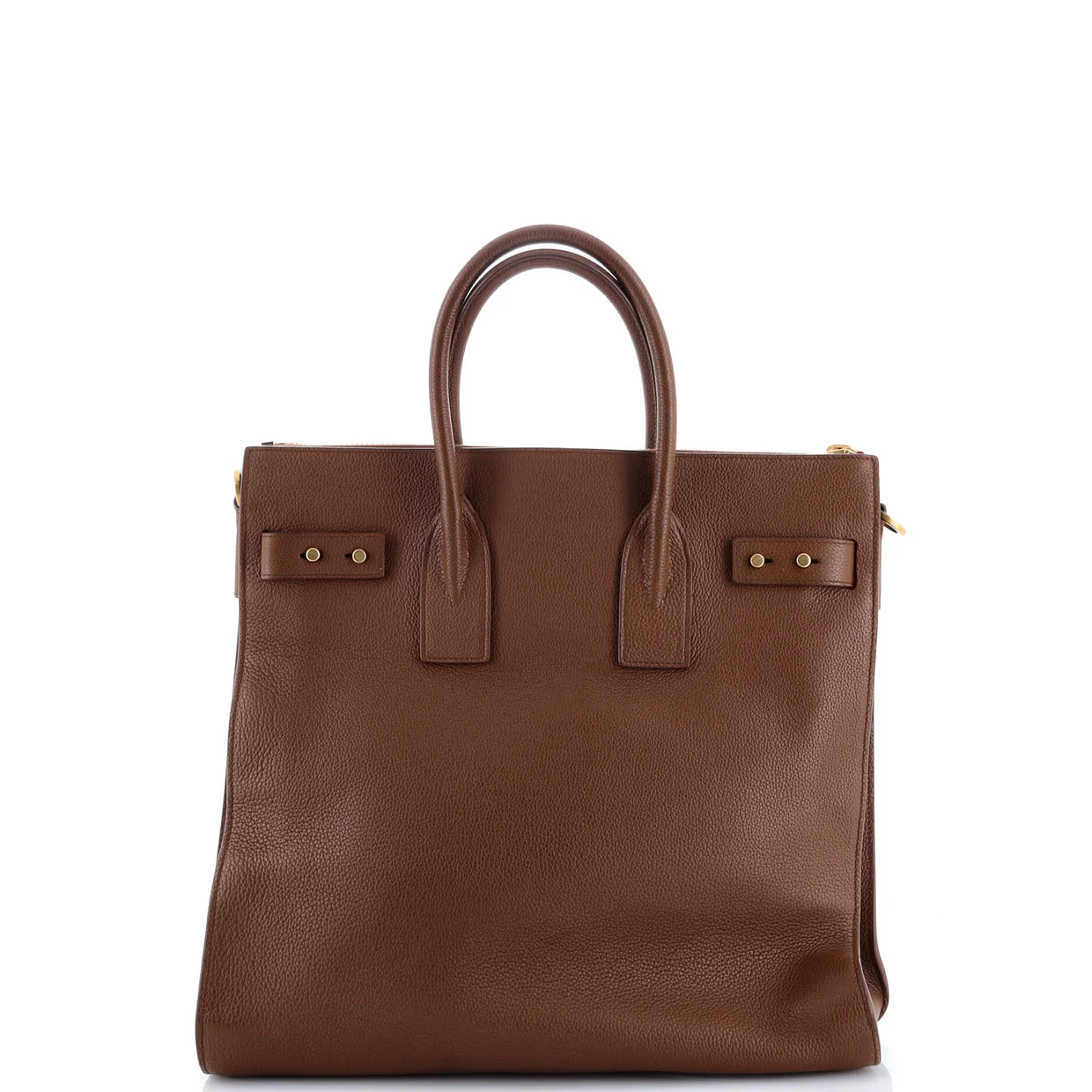Sac de Jour Souple Zip Tote Leather North South - Deep Luxury