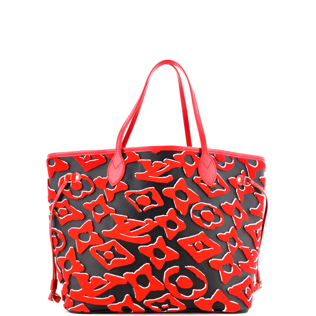 Neverfull NM Tote Limited Edition Urs Fischer Tufted Monogram Canvas MM - Deep Luxury