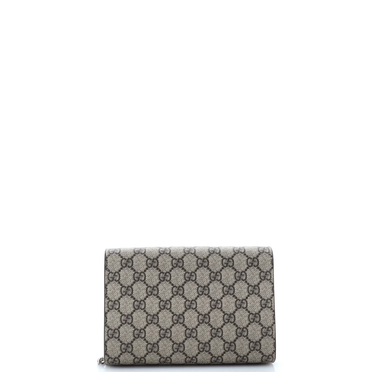 Dionysus Chain Wallet GG Coated Canvas Small - Deep Luxury