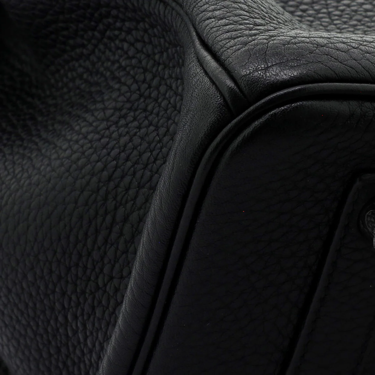 Birkin Handbag Noir Clemence with Palladium Hardware 35 - Deep Luxury