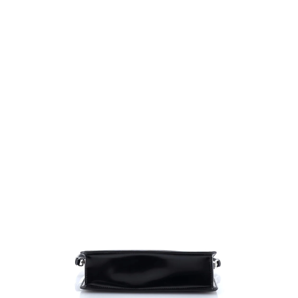 Zip Shoulder Bag Spazzolato Leather Mini - Deep Luxury