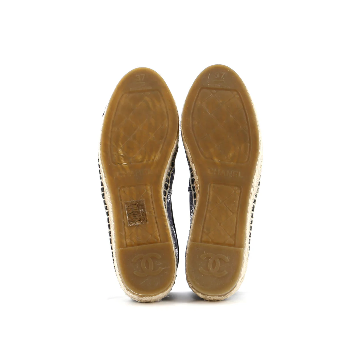 Women's Cap Toe Espadrilles Printed Mesh with Grosgrain - Deep Luxury