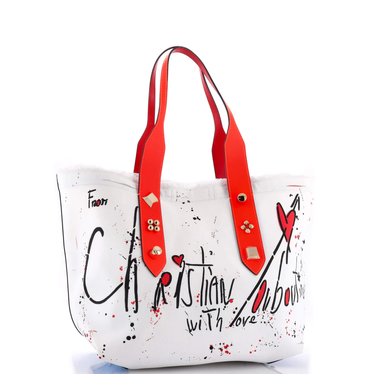 Frangibus Tote Printed Canvas Medium - Deep Luxury