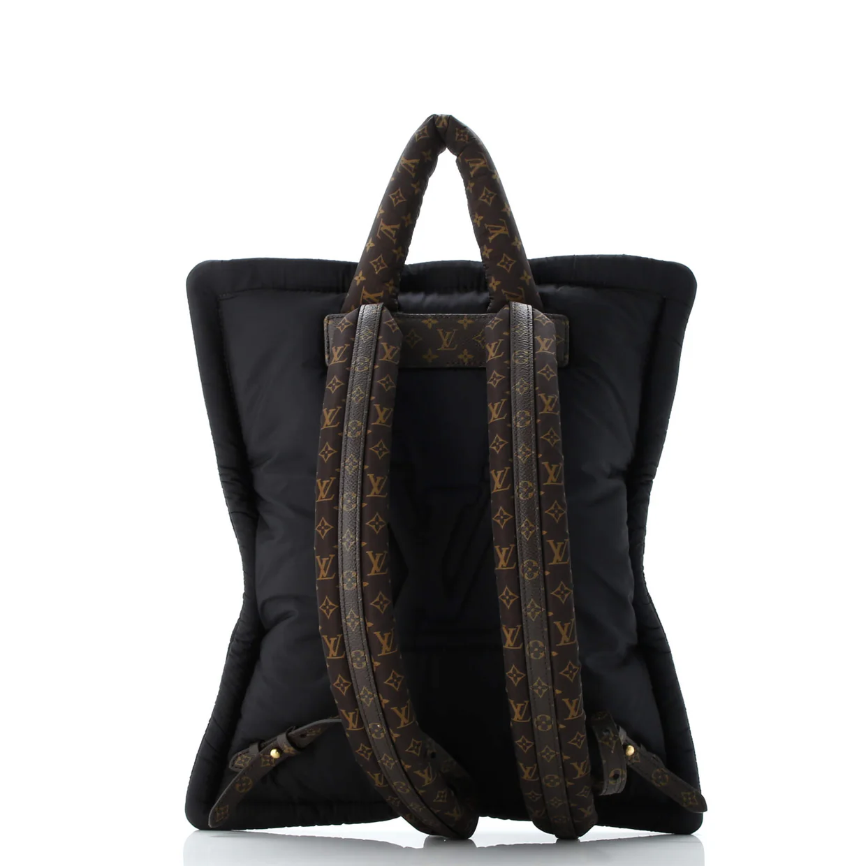 Pillow Backpack Monogram Quilted Econyl Nylon - Deep Luxury