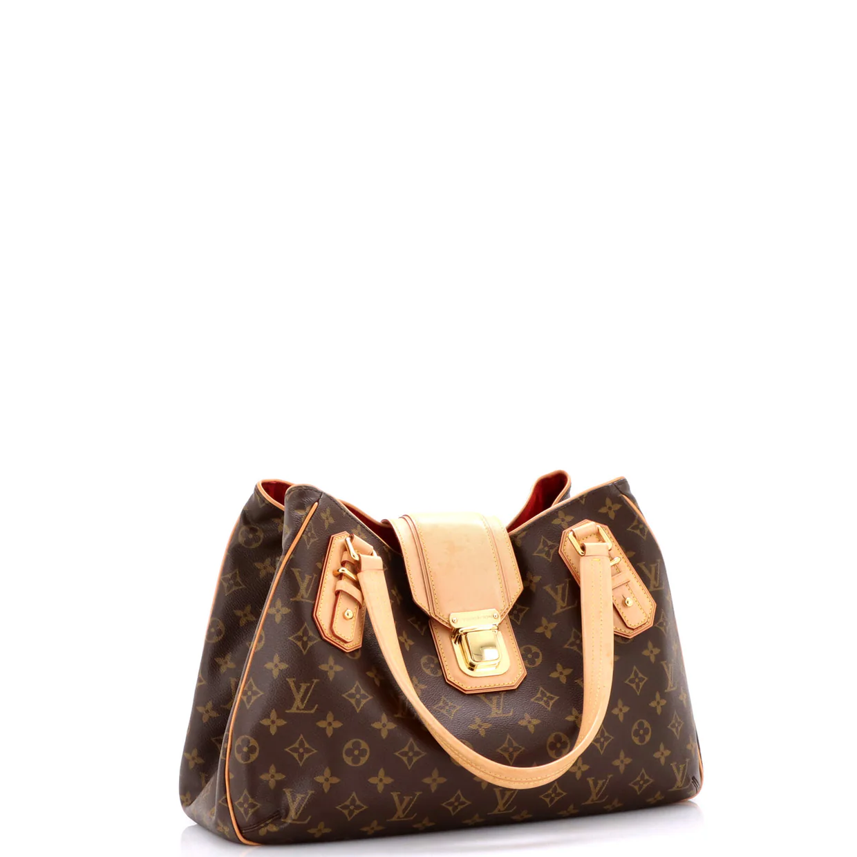Griet Handbag Monogram Canvas - Deep Luxury