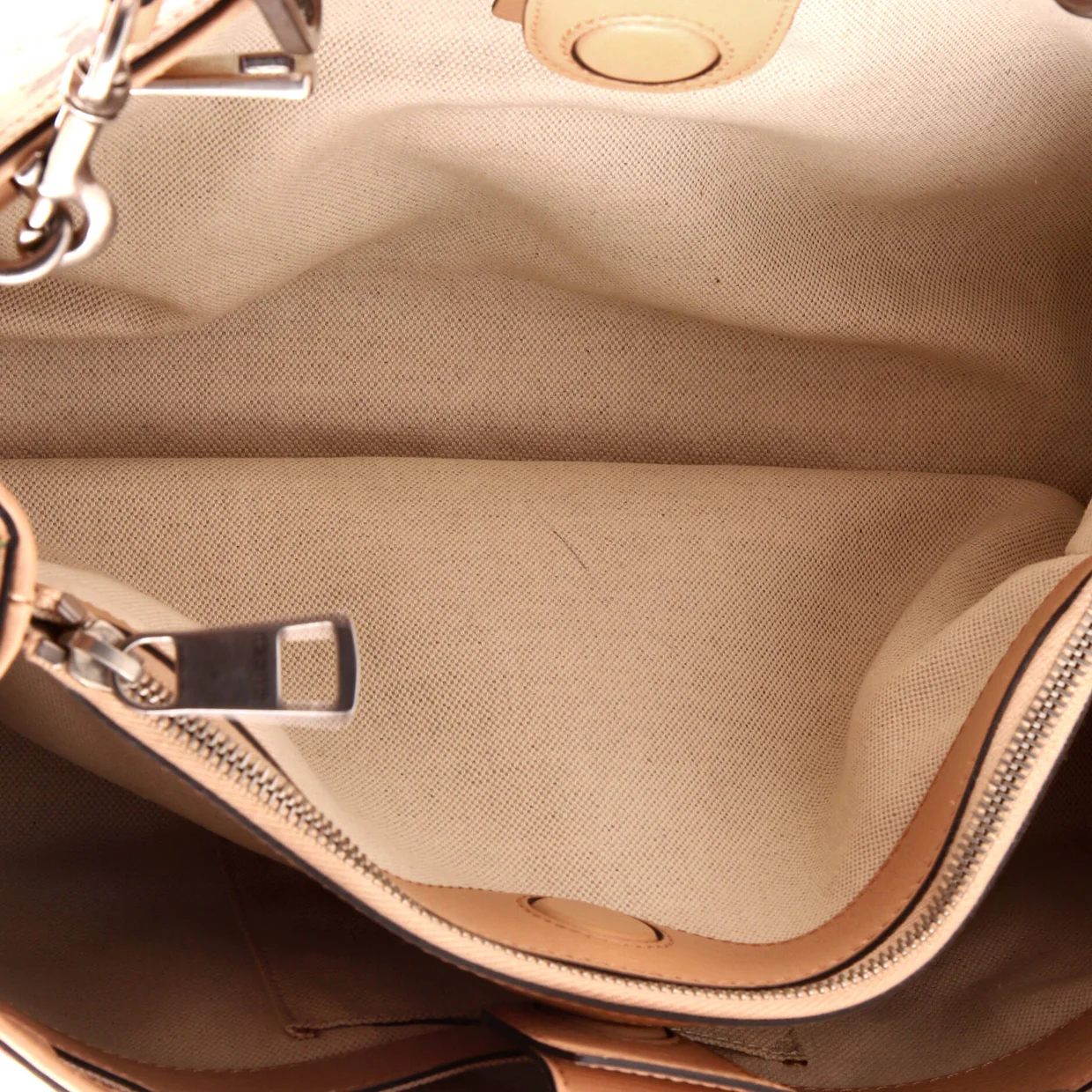 Bamboo Shopper Tote Blooms Print Leather Medium - Deep Luxury