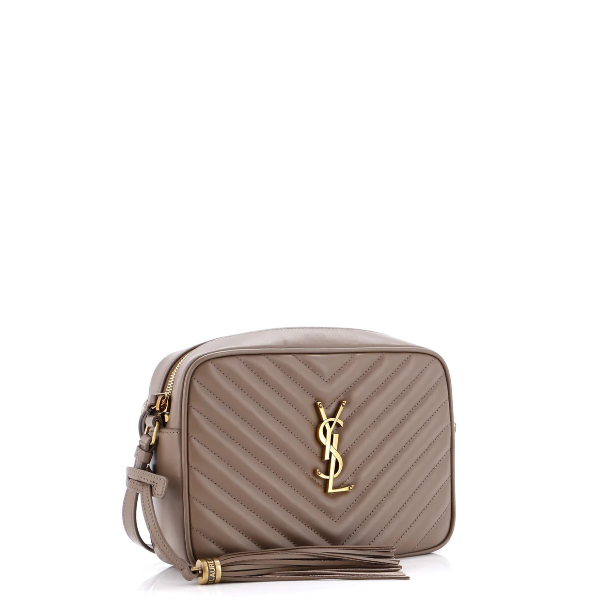 Lou Camera Bag Matelasse Chevron Leather Small - Deep Luxury
