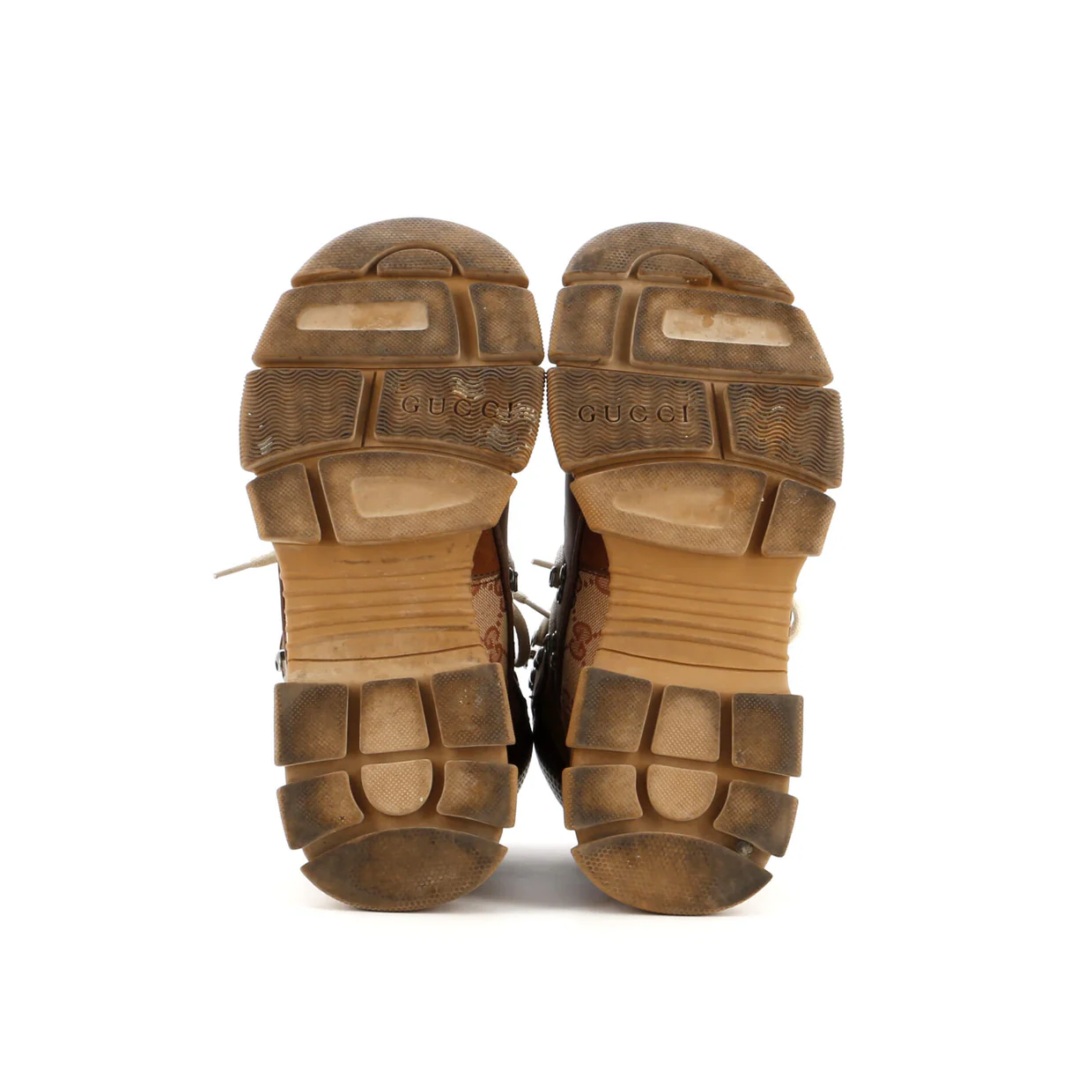 Flashtrek Hiking Boots GG Canvas and Suede - Deep Luxury