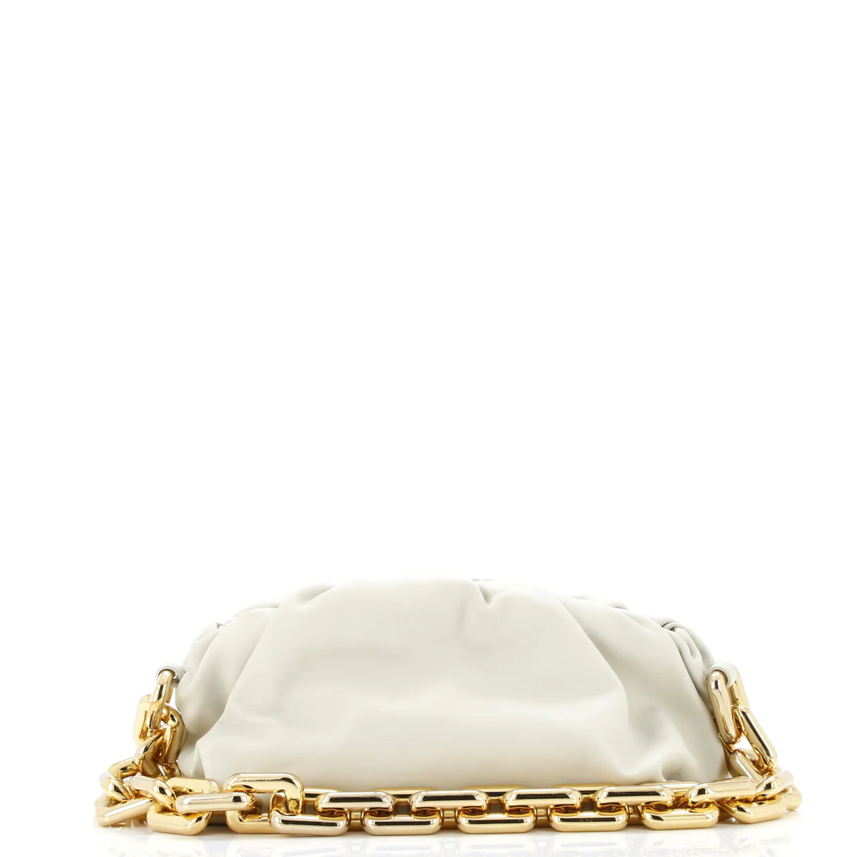The Chain Pouch Leather - Deep Luxury