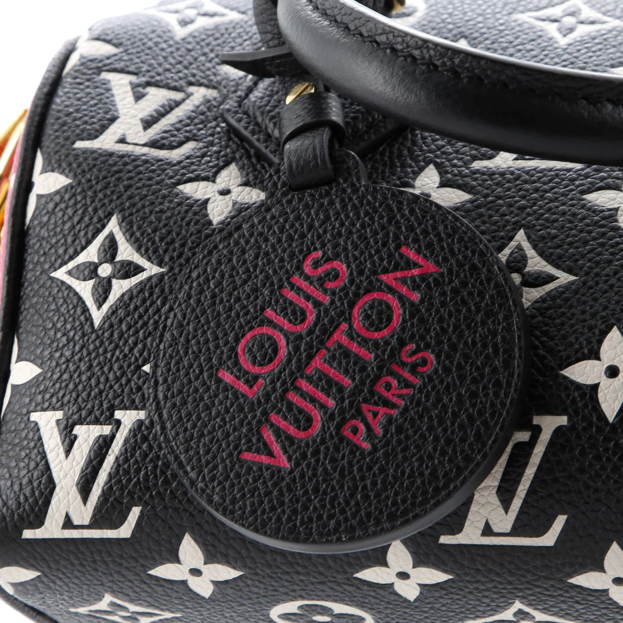 Speedy Bandouliere Bag Spring in the City Monogram Empreinte Leather 20 - Deep Luxury