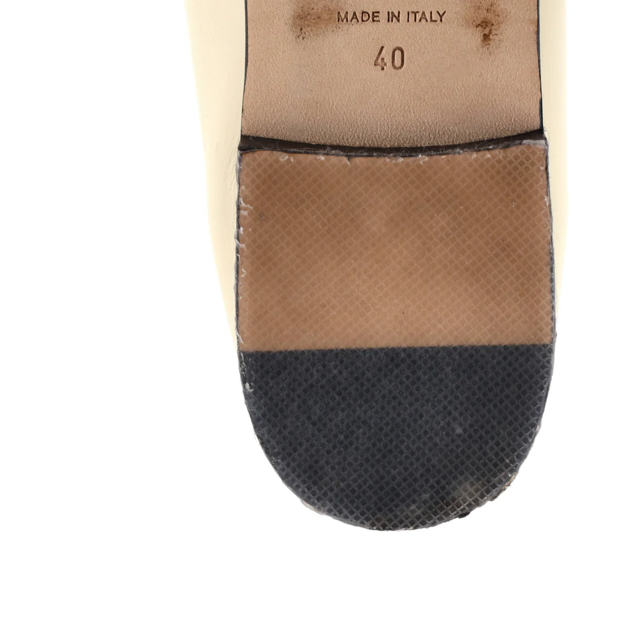 Women's CC Cap Toe Bow Ballerina Flats Leather - Deep Luxury