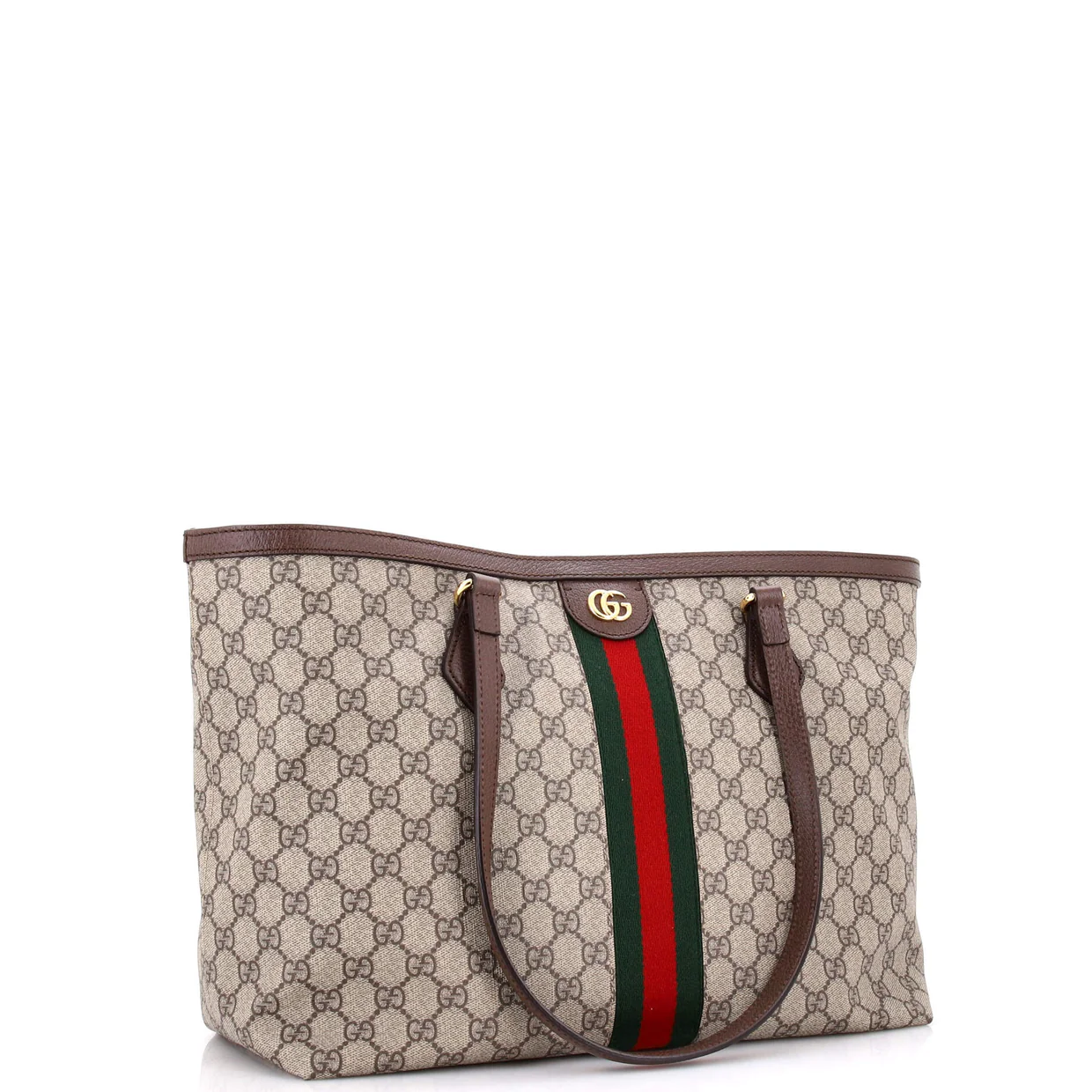 Ophidia Shopping Tote GG Coated Canvas Medium - Deep Luxury