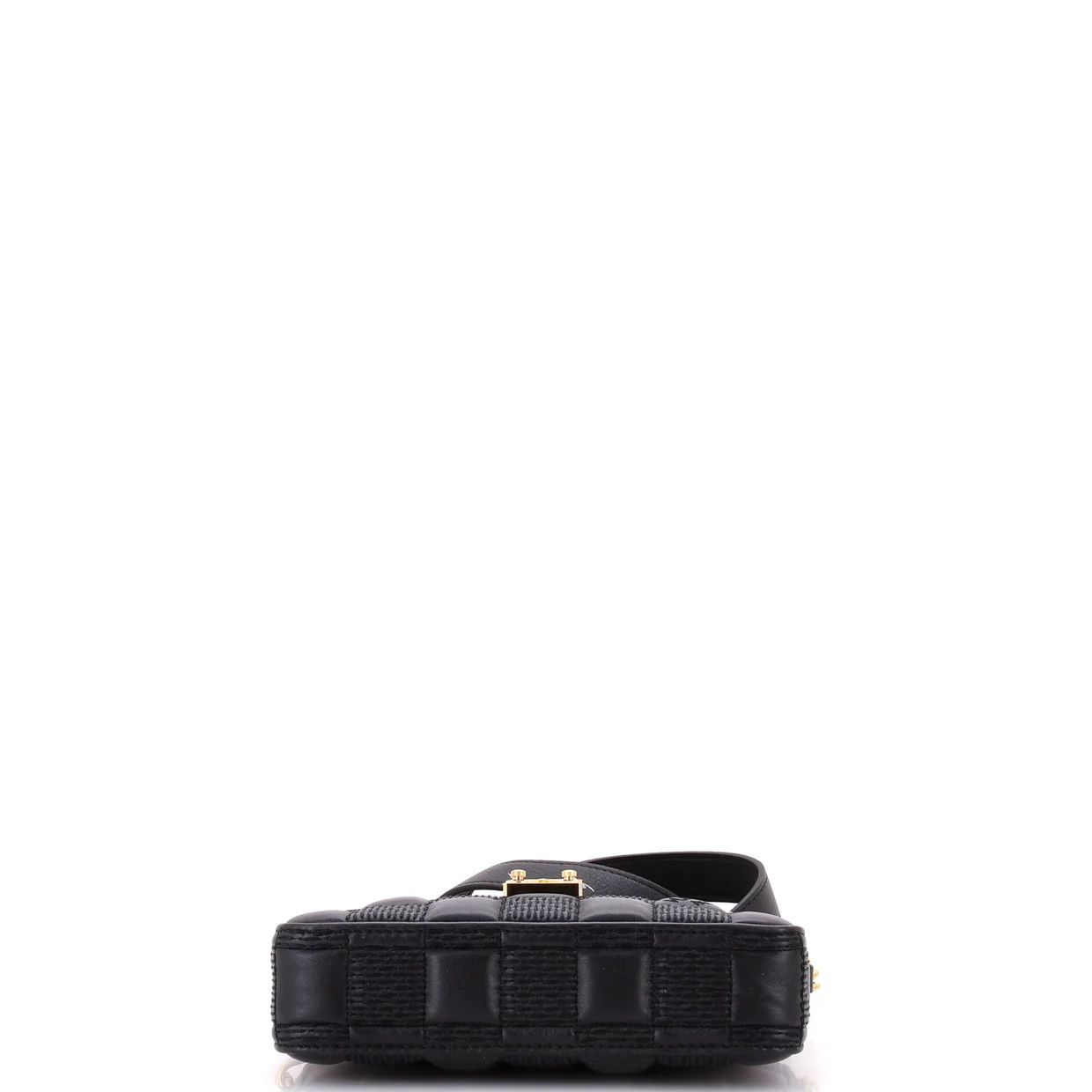 Pochette Troca Damier Quilted Lambskin MM - Deep Luxury