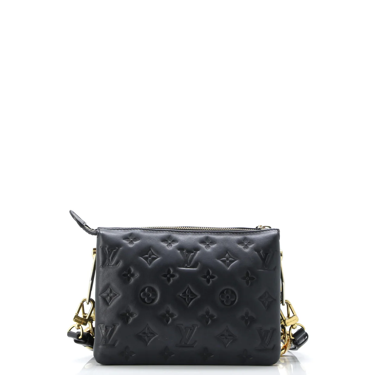 Coussin Bag Monogram Embossed Lambskin BB - Deep Luxury