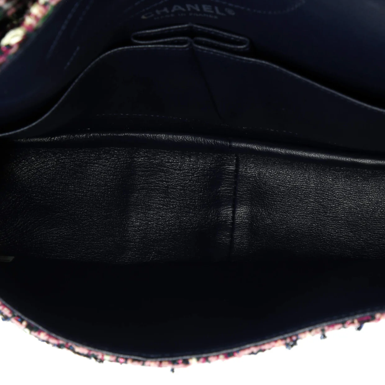 Reissue 2.55 Flap Bag Quilted Tweed 226 - Deep Luxury