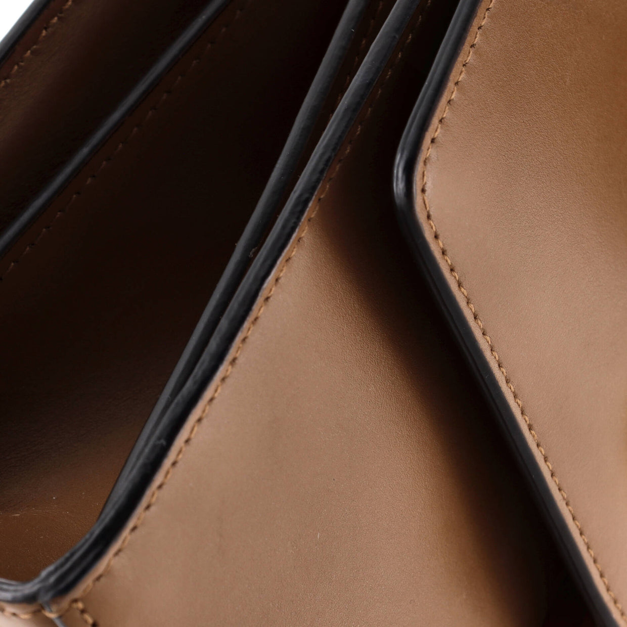 Zumi Flap Shoulder Bag Leather Small - Deep Luxury