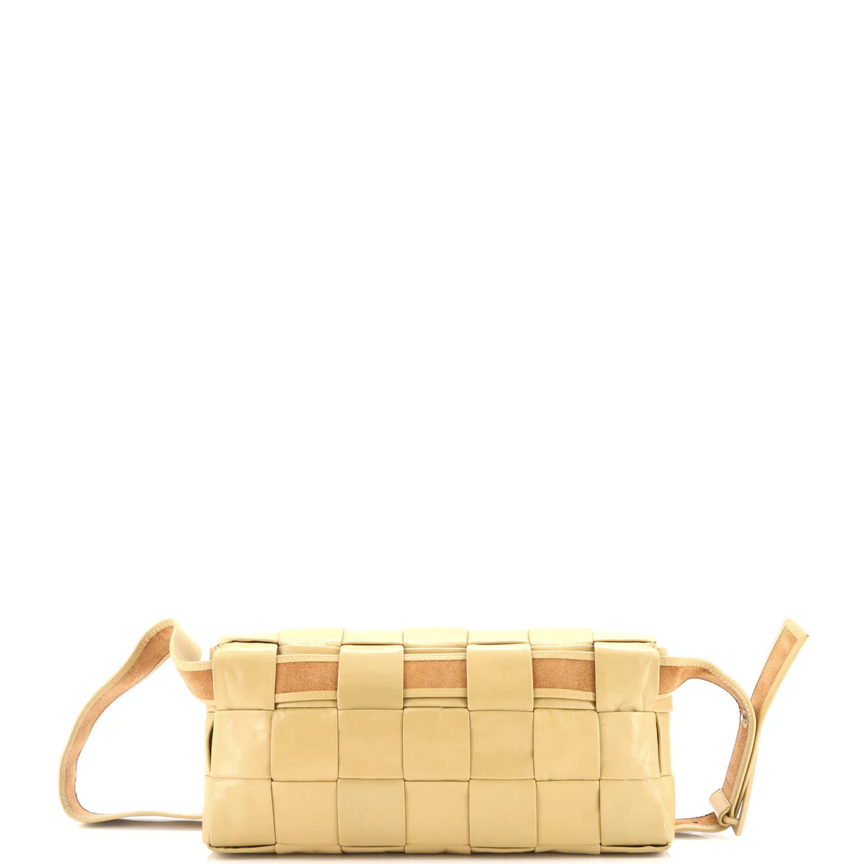 Cassette Stretch Belt Bag Maxi Intrecciato Leather - Deep Luxury