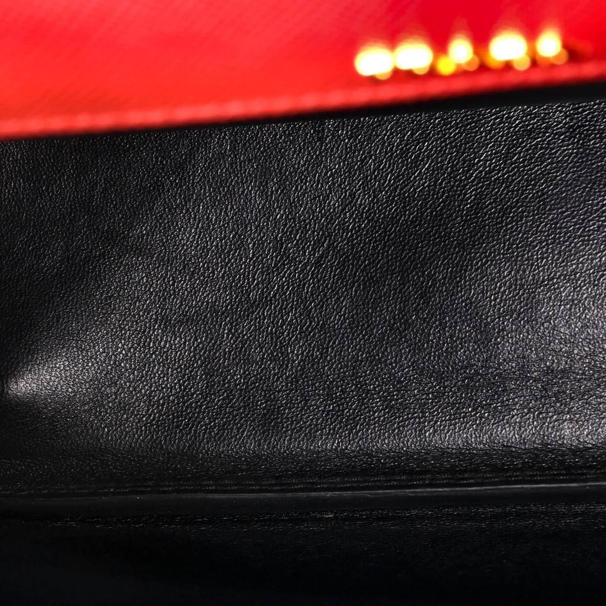 Cuir Double Tote Saffiano Leather Large - Deep Luxury