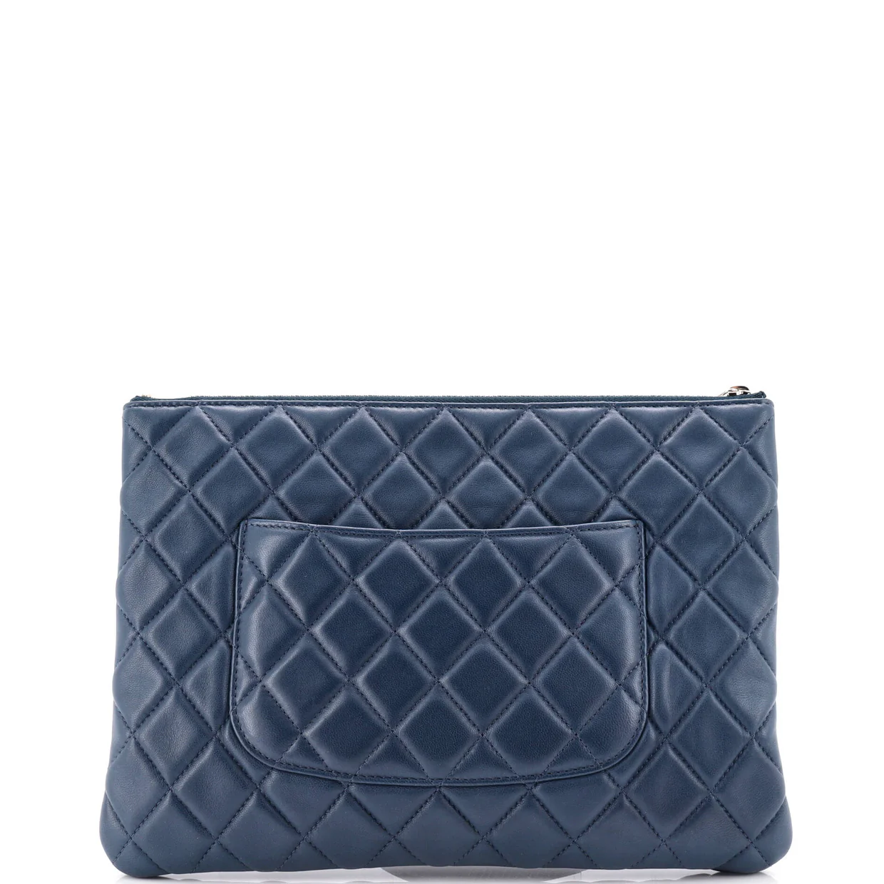 O Case Clutch Quilted Lambskin Medium - Deep Luxury