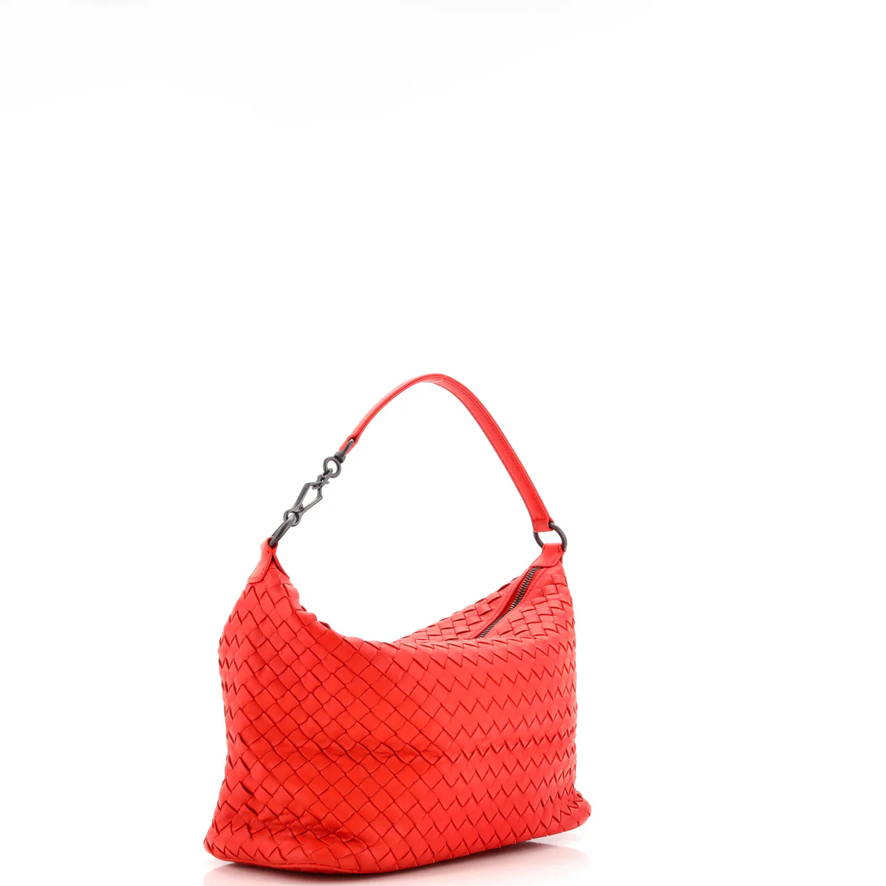 Zip Hobo Intrecciato Nappa Small - Deep Luxury