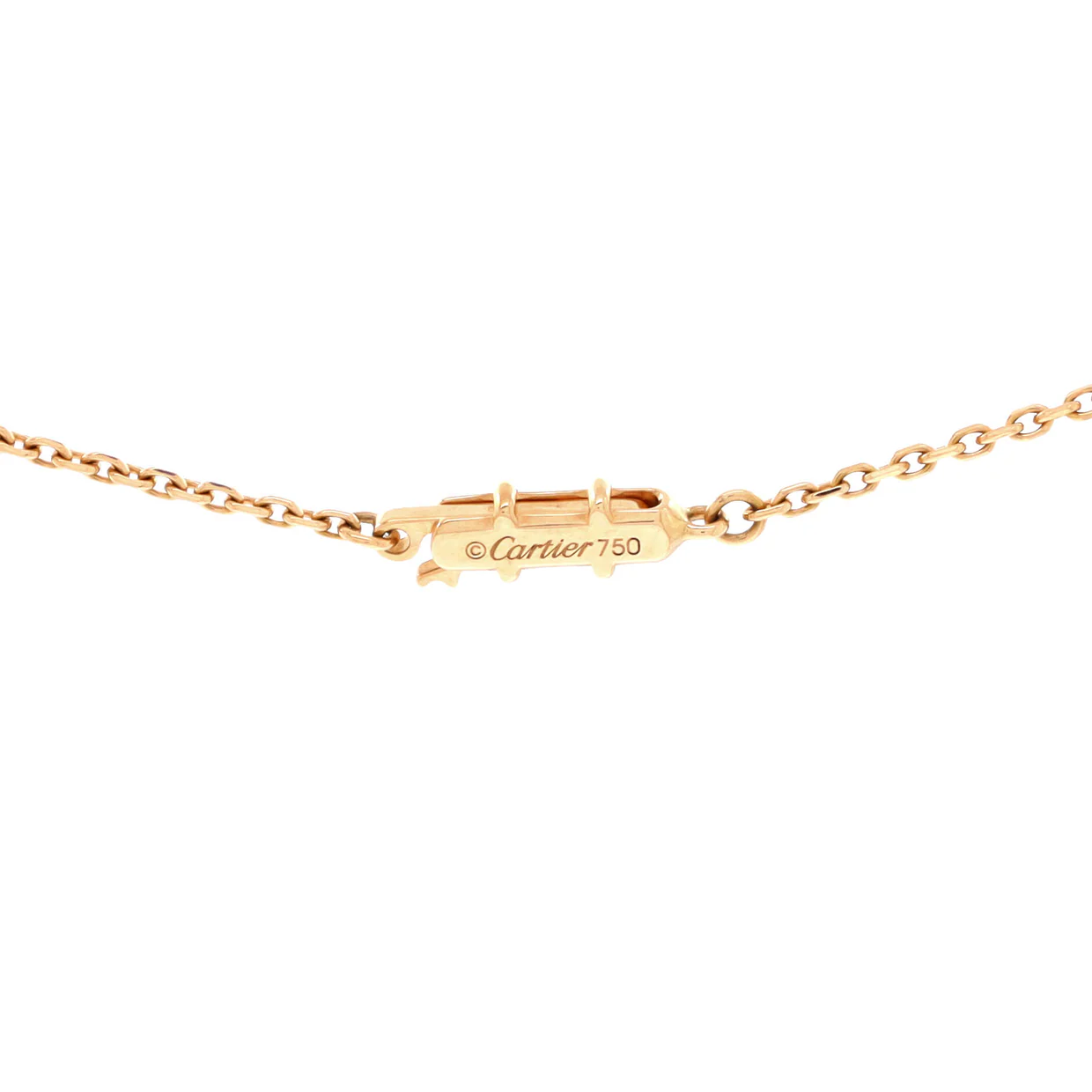C Heart de Cartier Pendant Necklace 18K Rose Gold with Pave Diamonds - Deep Luxury
