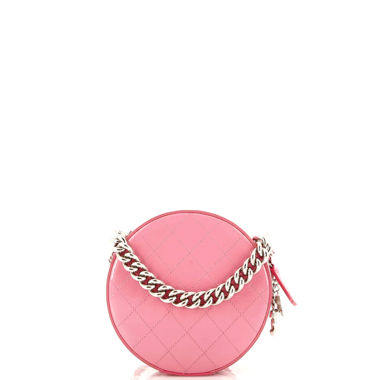 Round as Earth Crossbody Bag Patent - Deep Luxury