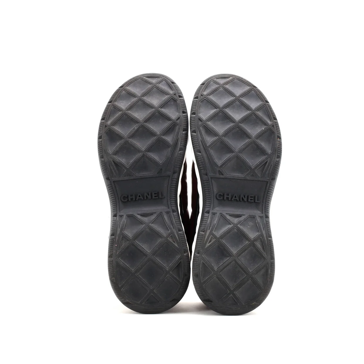 Women's CC Low-Top Sneakers Nylon and Suede - Deep Luxury