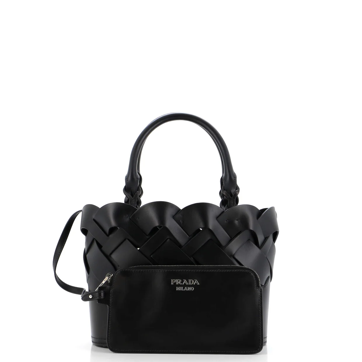 Tress Tote Leather Small - Deep Luxury