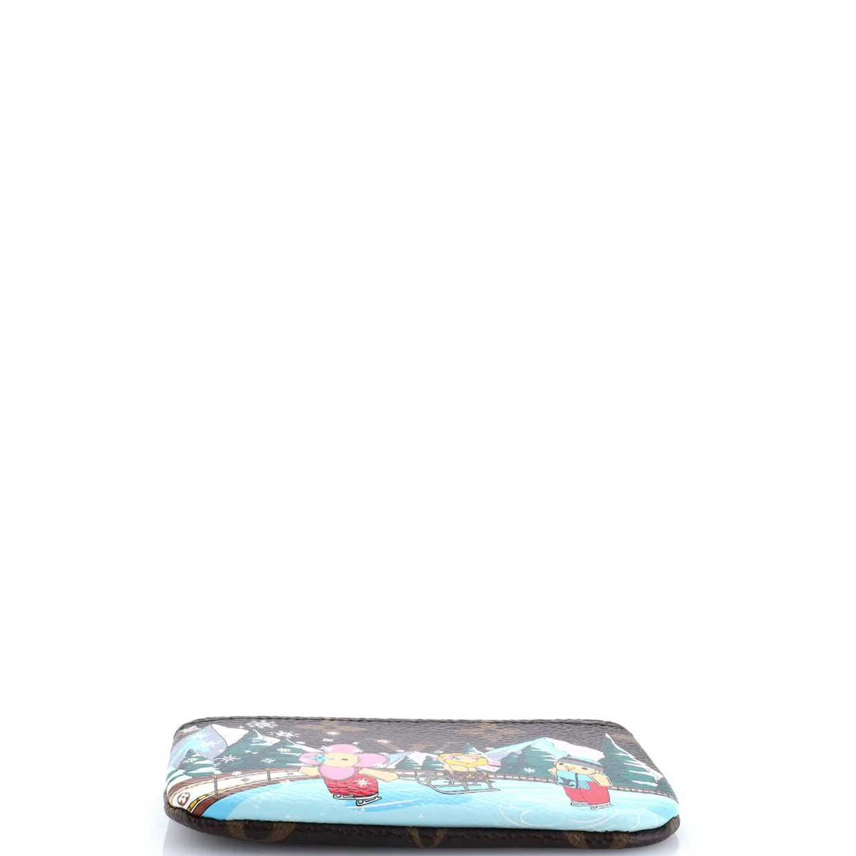 Key Pouch Limited Edition Vivienne Xmas Monogram Canvas - Deep Luxury