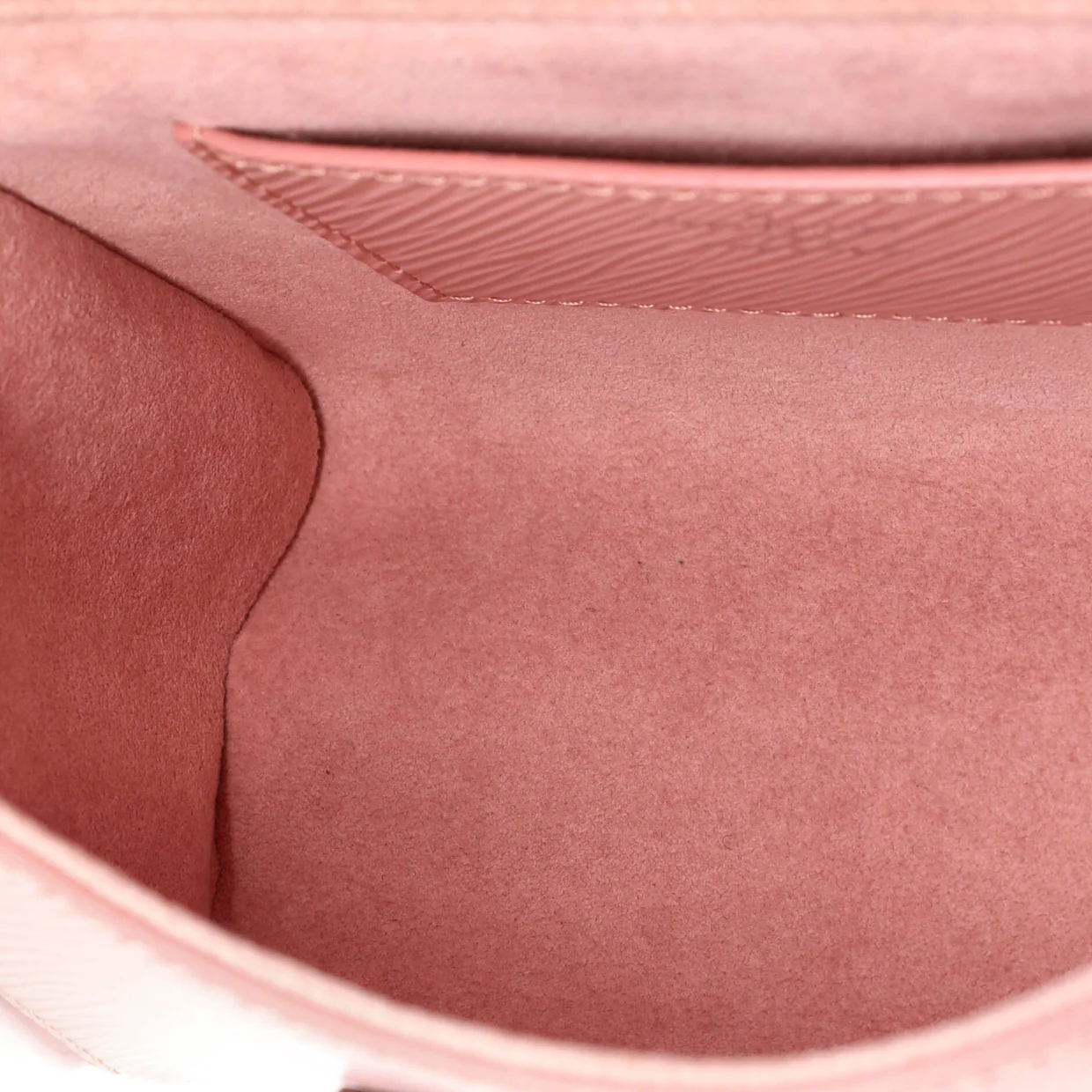 Sporty Twist Handbag Epi Leather with Logo Jacquard Strap PM - Deep Luxury