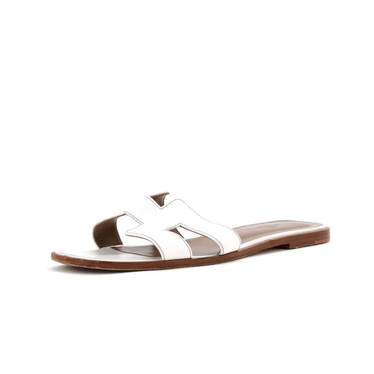 Women's Oran Sandals Perforated Leather - Deep Luxury