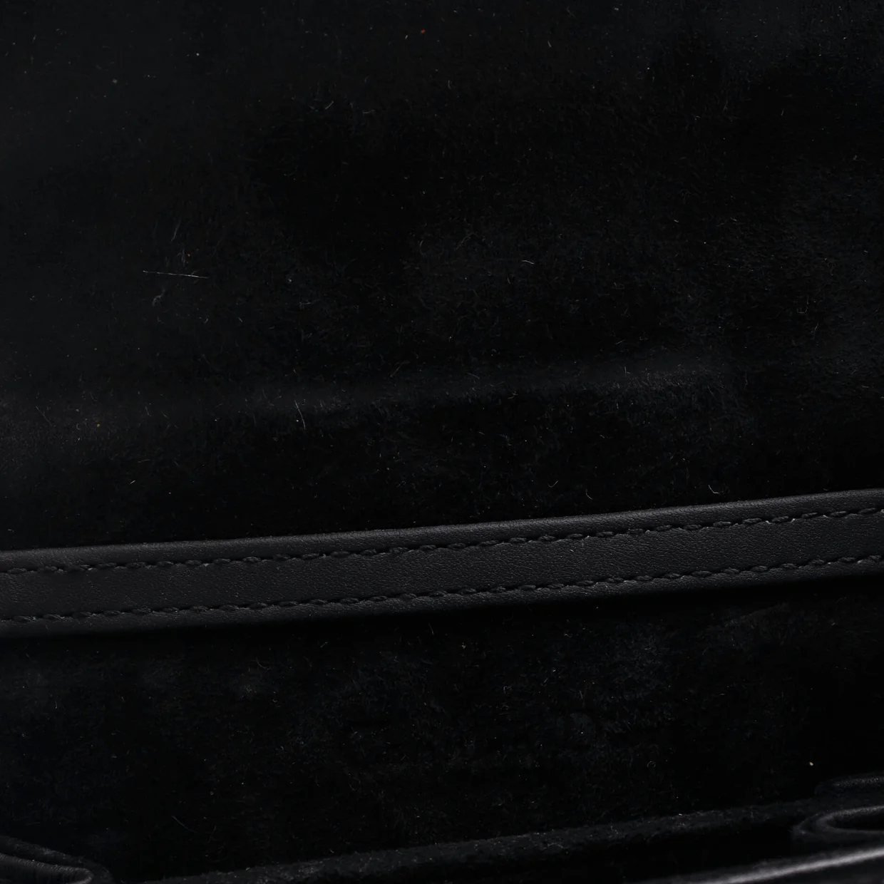 Ultra Matte Diorama Vertical Clutch on Chain Studded Leather - Deep Luxury