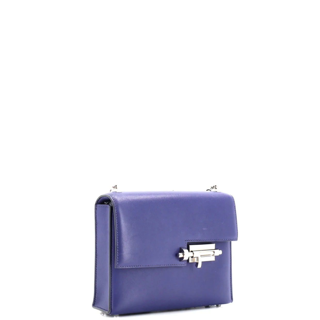 Verrou Chaine Bag Tadelakt Mini - Deep Luxury