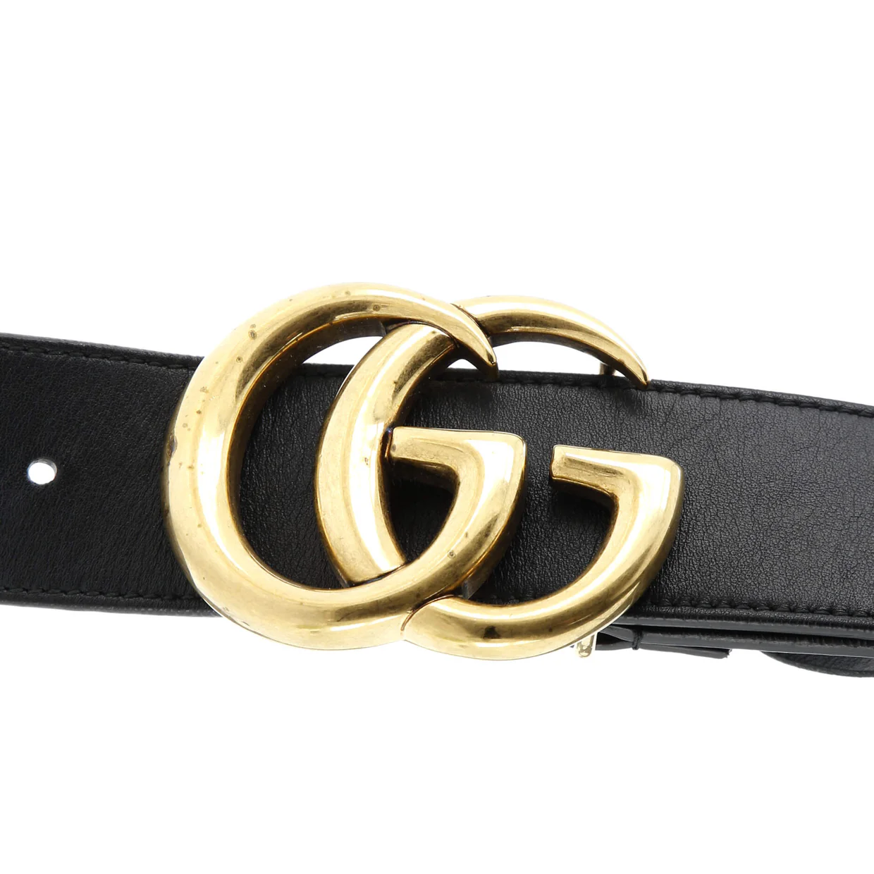 GG Marmont Belt Leather Wide - Deep Luxury