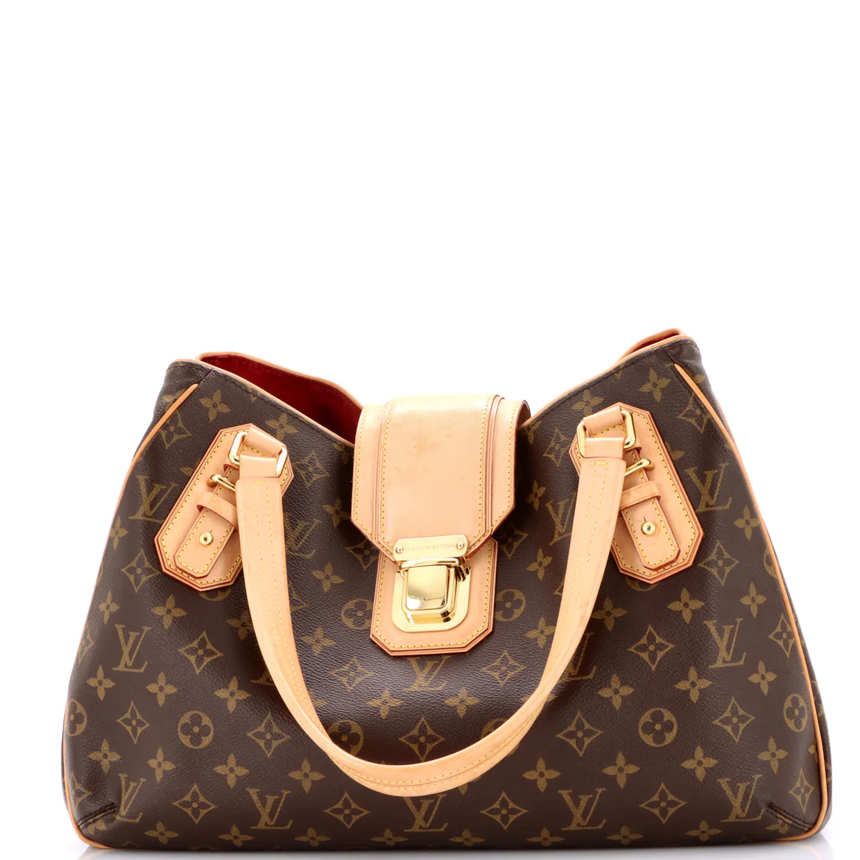 Griet Handbag Monogram Canvas - Deep Luxury