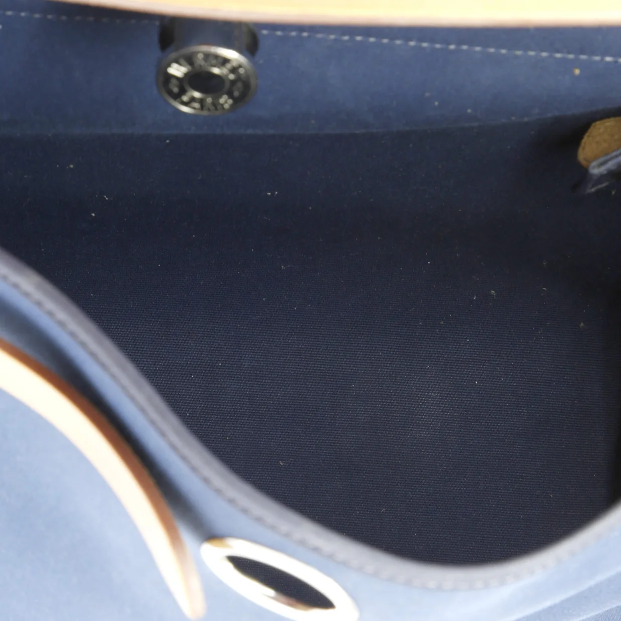 Herbag Zip Leather and Toile 31 - Deep Luxury