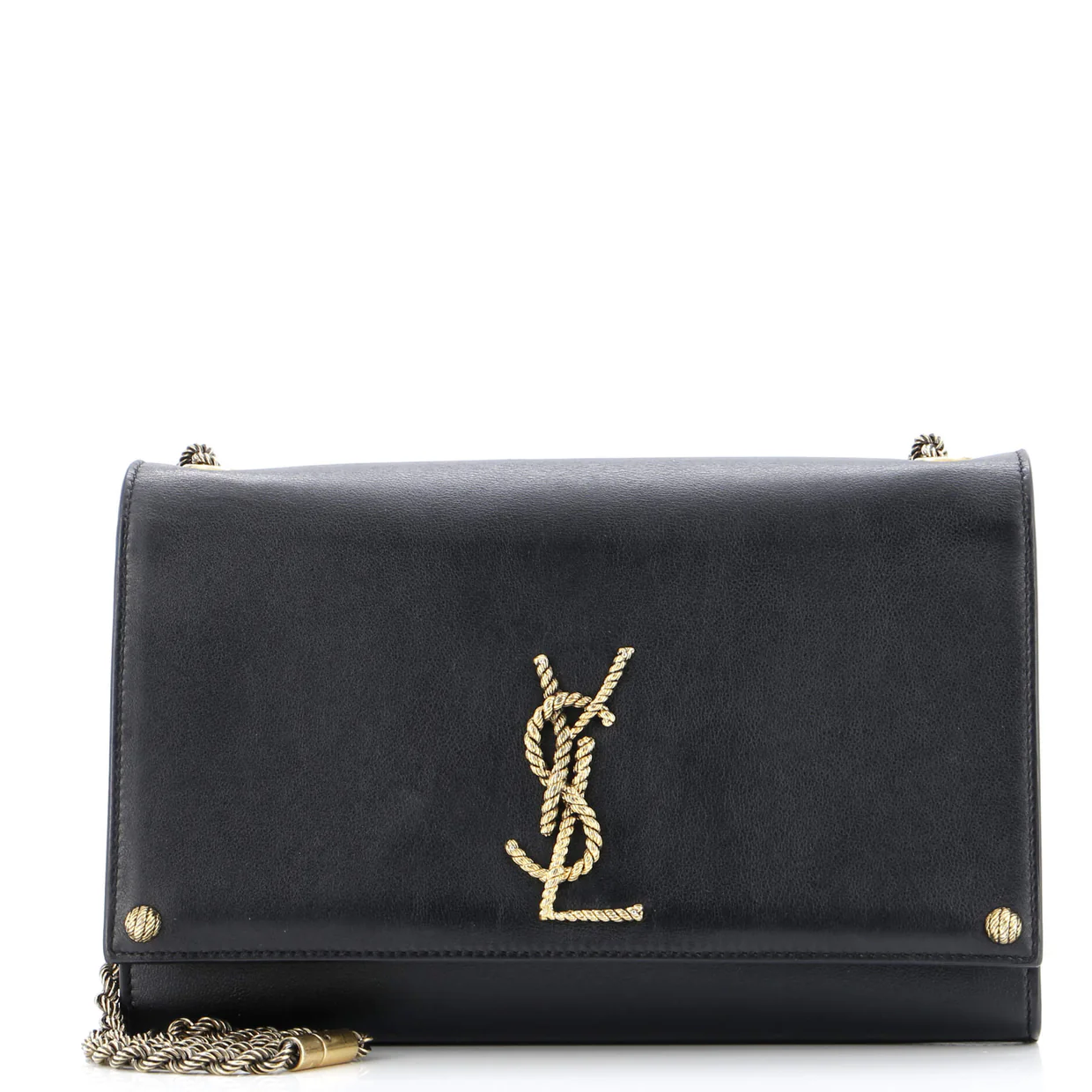 Classic Monogram Crossbody Bag Calfskin Medium - Deep Luxury