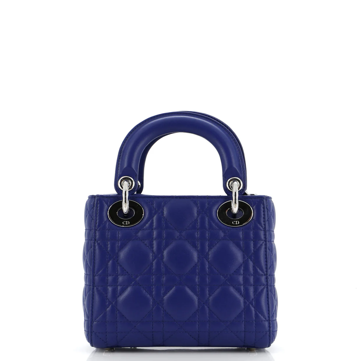 Lady Dior Chain Bag Cannage Quilt Lambskin Mini - Deep Luxury