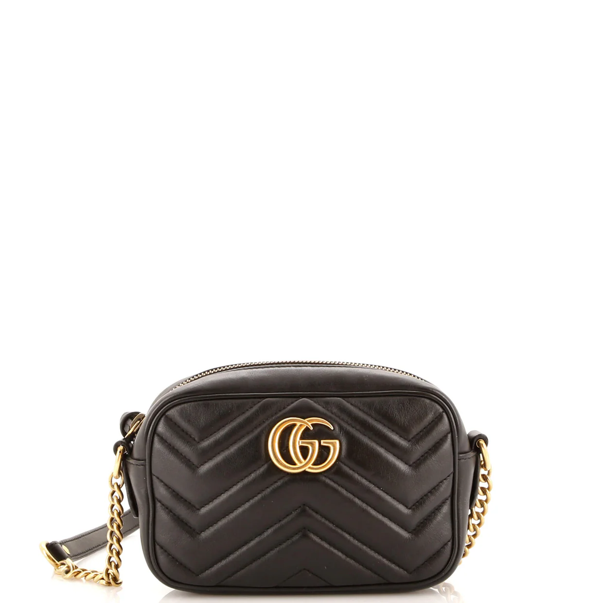 GG Marmont Shoulder Bag Matelasse Leather Mini - Deep Luxury