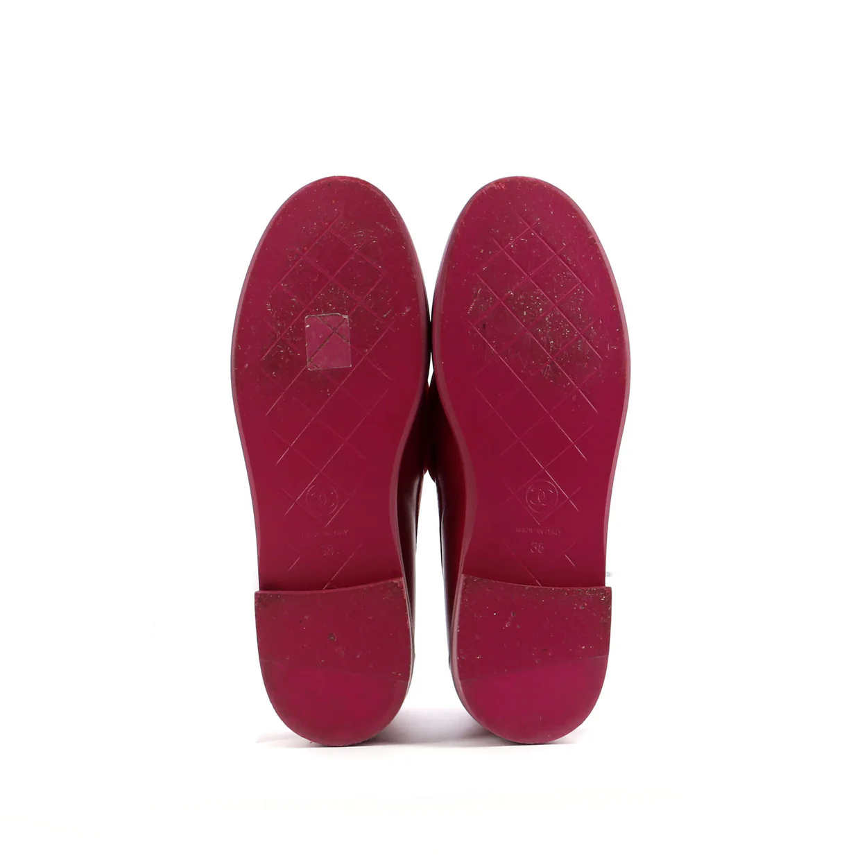 Women's CC Loafers Quilted Leather - Deep Luxury