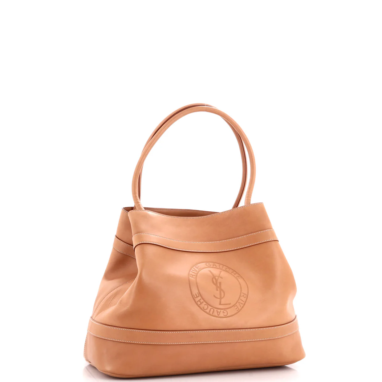 Rive Gauche Open Tote Leather - Deep Luxury