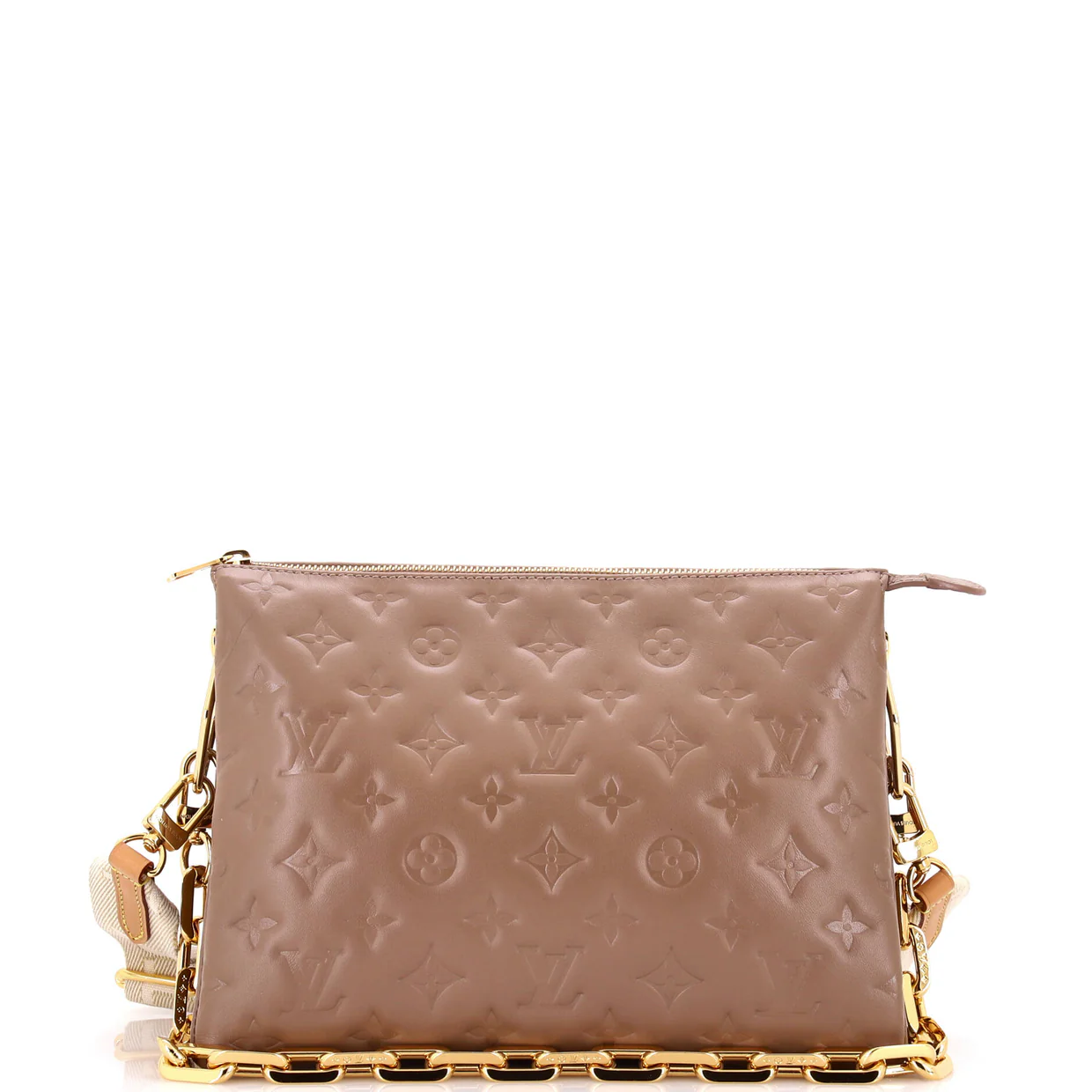 Coussin Bag Monogram Embossed Lambskin PM - Deep Luxury