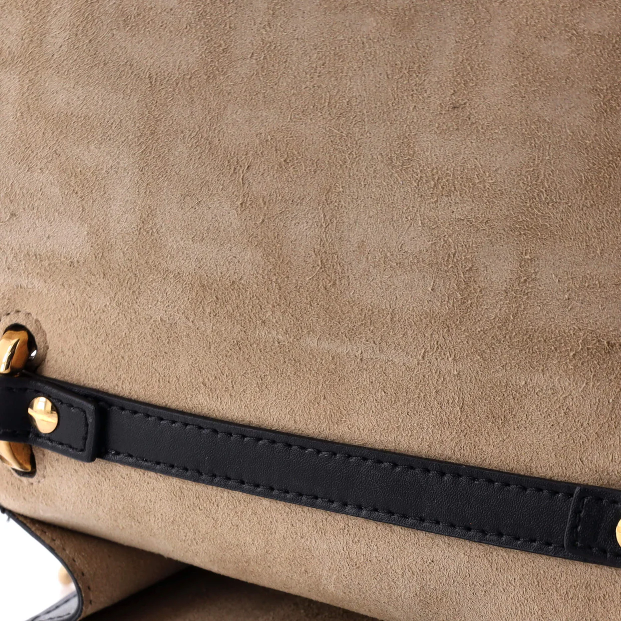 Kan U Shoulder Bag Zucca Embossed Leather Small - Deep Luxury