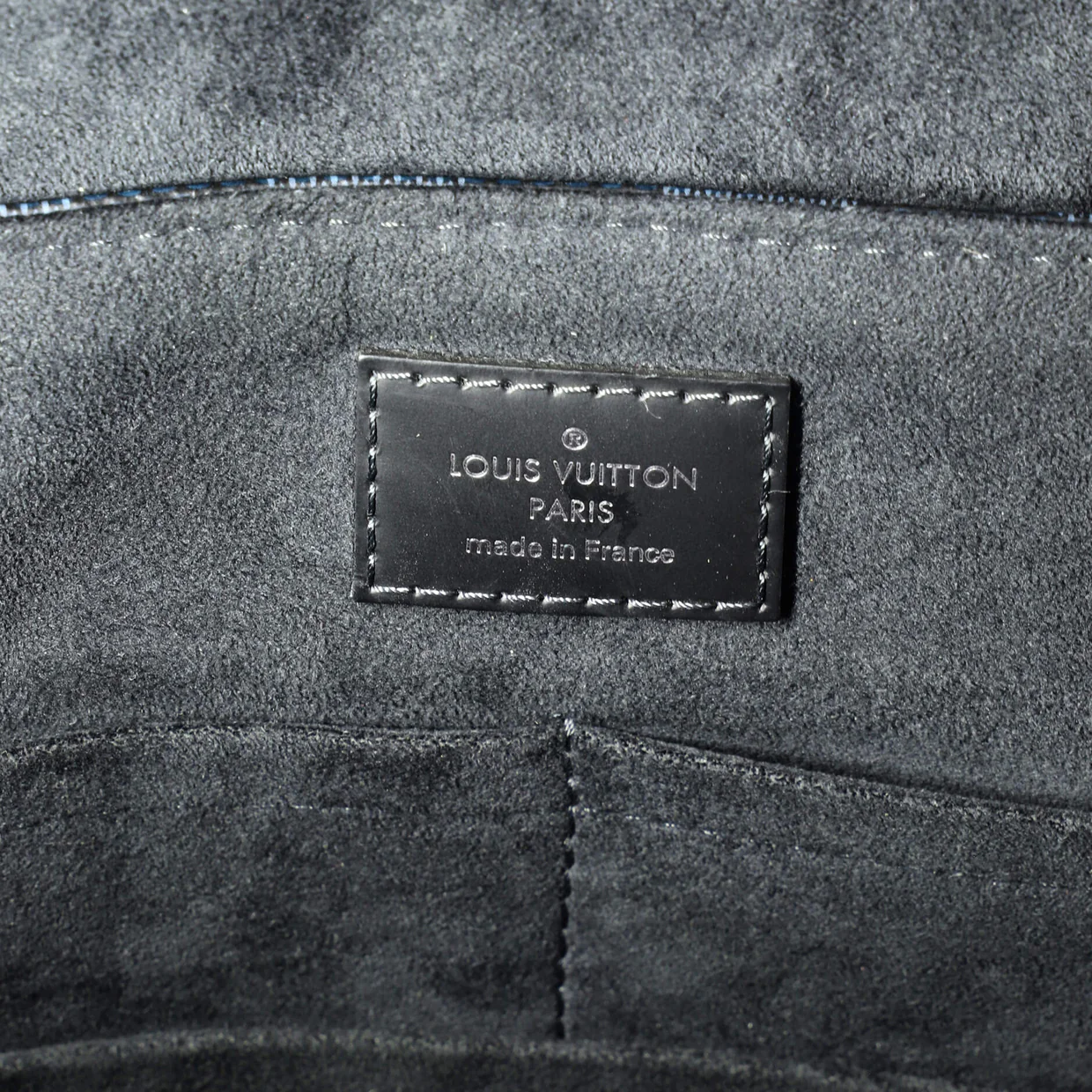 Newport Messenger Damier Cobalt MM - Deep Luxury